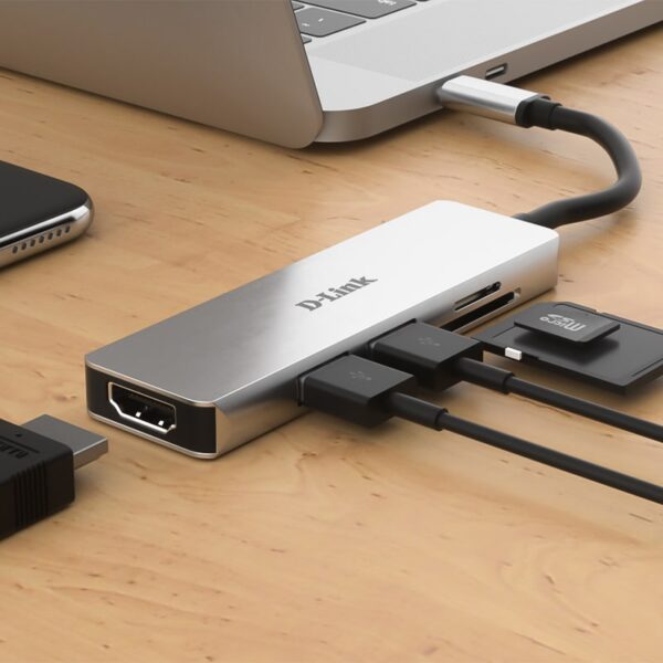 هاب 5 پورت USB-C دی لینک مدل DUB-M530