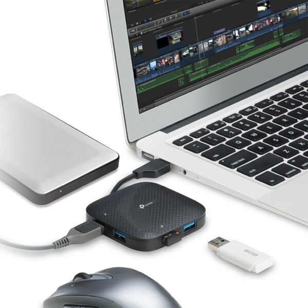 هاب USB 4 پورت تی پی-لینک مدل UH400