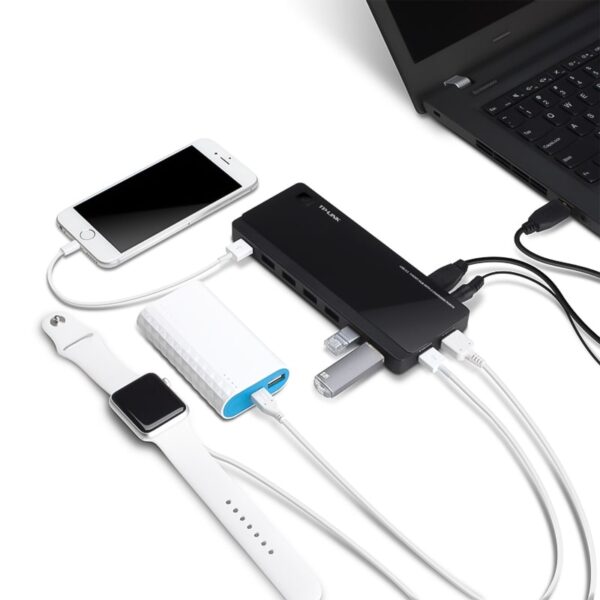 هاب USB 7 پورت تی پی-لینک مدل UH720