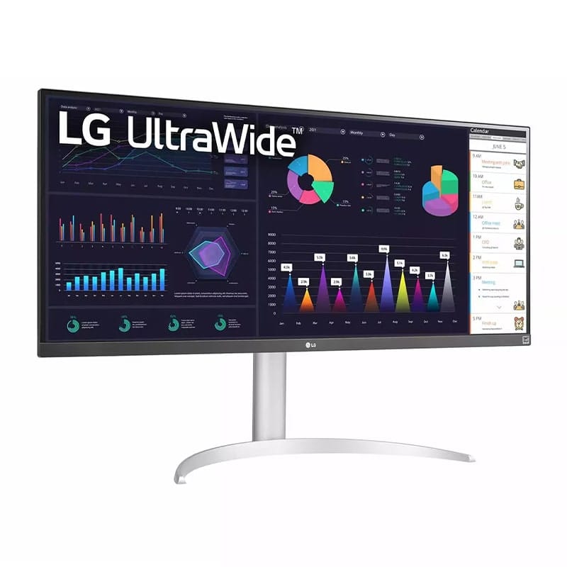 مانیتور گیمینگ ال جی 34 اینچی مدل 34WQ650-W UltraWide