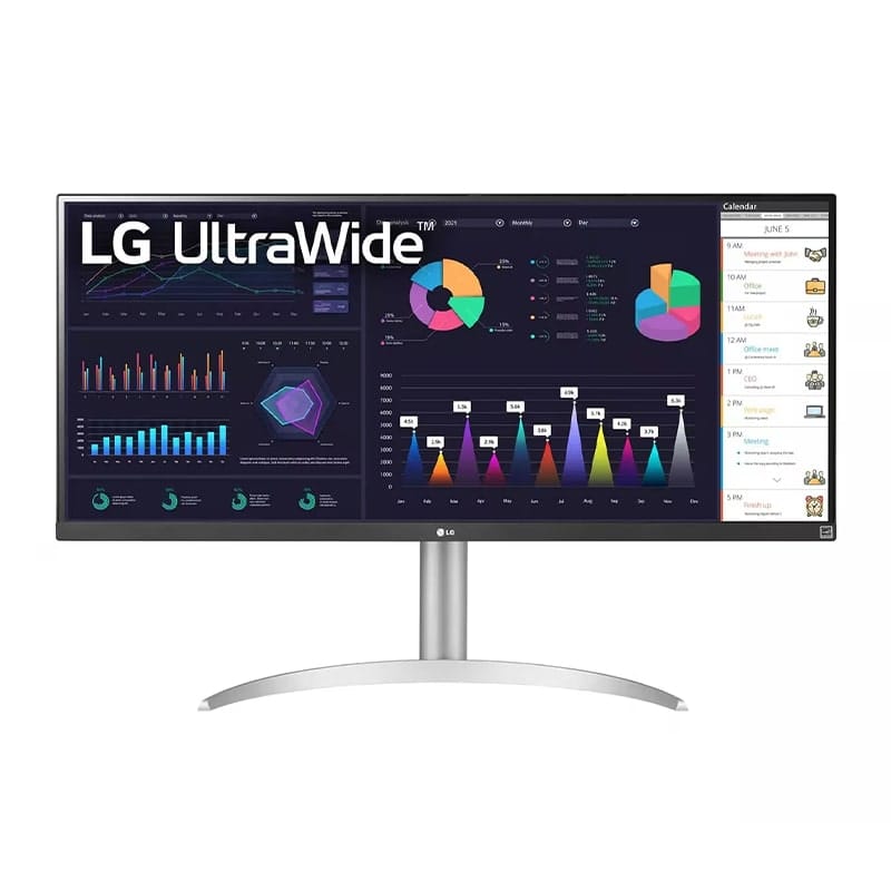 مانیتور گیمینگ ال جی 34 اینچی مدل 34WQ650-W UltraWide