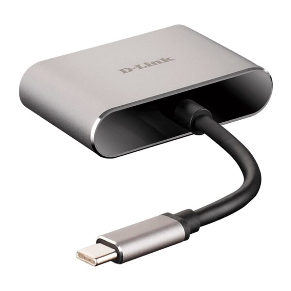 هاب دی لینک USB-C به VGA/HDMI مدل DUB-V210