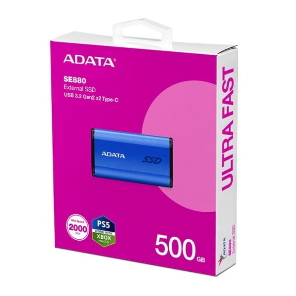 اس اس دی اکسترنال ای دیتا مدل Elite SE880 ظرفیت 500 گیگابایت