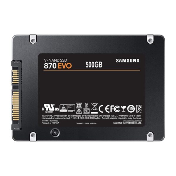 اس اس دی سامسونگ مدل 870 EVO ظرفیت 500 گیگابایت
