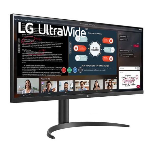 مانیتور ال جی 34 اینچی مدل UltraWide LG34WP550