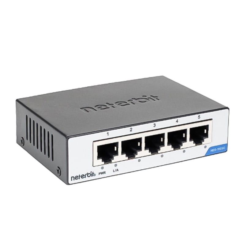 سوییچ 5 پورت غیر مدیریتی نتربیت مدل NES - 1005C