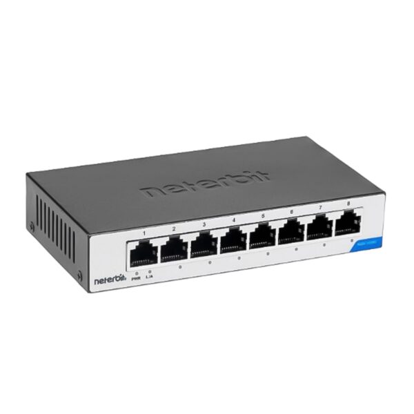 سوییچ 8 پورت غیر مدیریتی نتربیت مدل NGS - 1008C