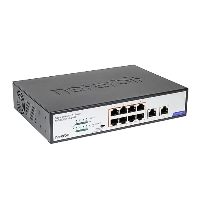 سوییچ 10 پورت غیر مدیریتی نتربیت مدل NGS - F1010P-A
