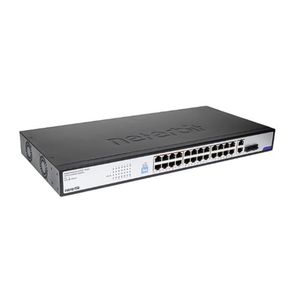 سوییچ 28 پورت غیر مدیریتی نتربیت مدل NGS - F1028P-A