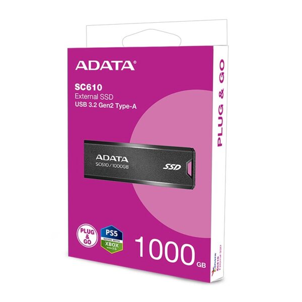 اس اس دی اکسترنال ای دیتا مدل SC610 ظرفیت 1 ترابایت