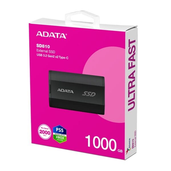 اس اس دی اکسترنال ای دیتا مدل SD810 ظرفیت 1 ترابایت