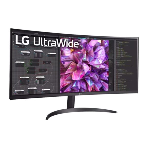 مانیتور خمیده ال جی 34 اینچی مدل UltraWide 34WQ60C