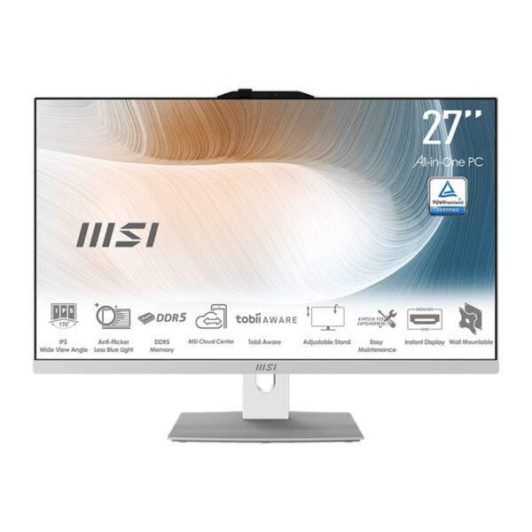 کامپیوتر همه کاره ام اس آی 27 اینچی مدل Modern AM272P 1M Core 3 100U 16-500GB