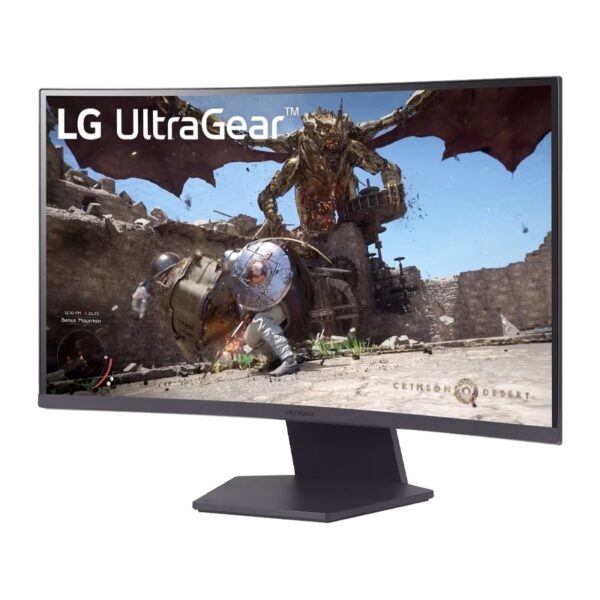 مانیتور منحنی گیمینگ ال جی 24 اینچی مدل UltraGear 27GS60QC-B