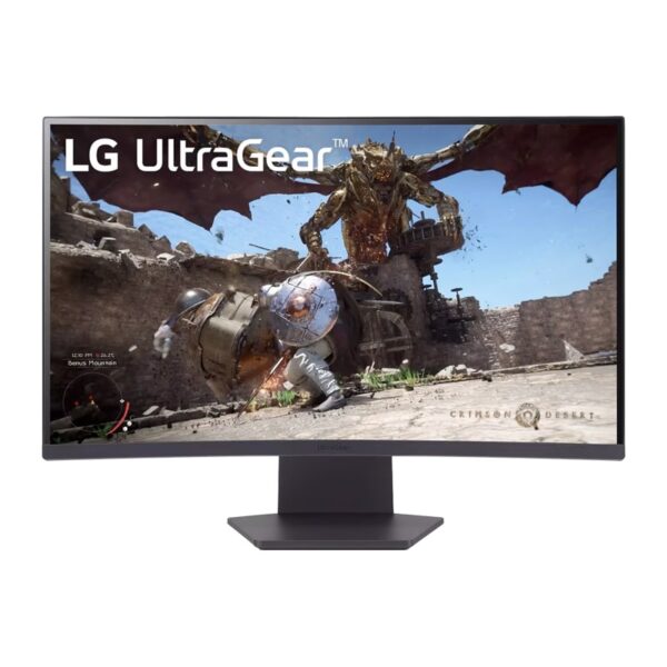مانیتور منحنی گیمینگ ال جی 24 اینچی مدل UltraGear 27GS60QC-B